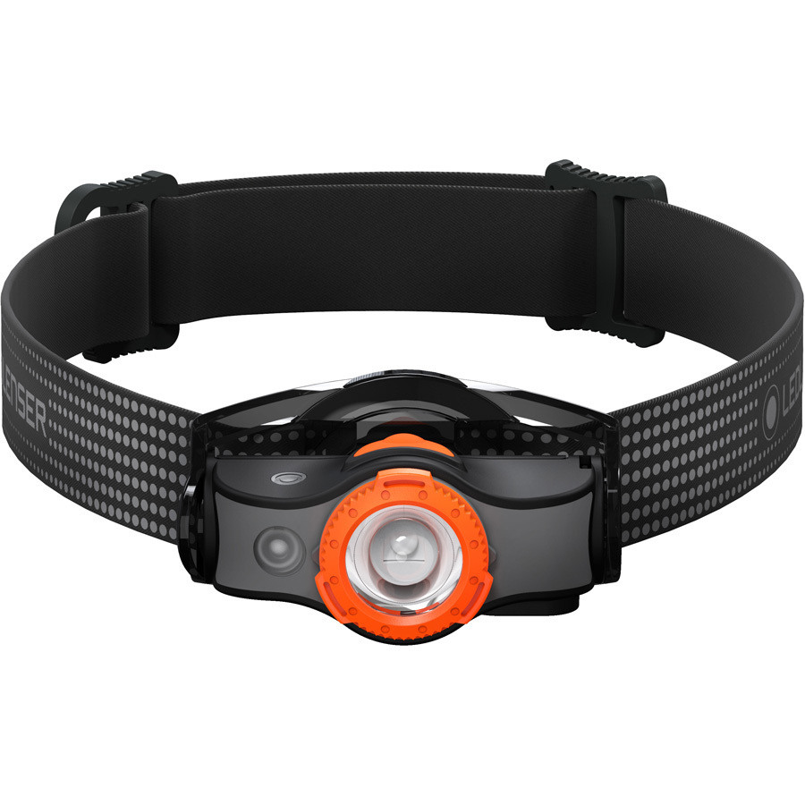 Фонарь налобный LED Lenser MH5 New - Черный/Оранжевый (502143) #1