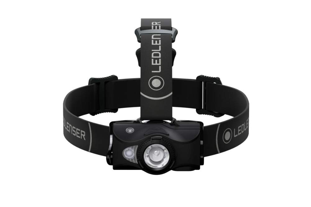 Фонарь налобный LED Lenser MH8, Черный/Серый 502156 #1
