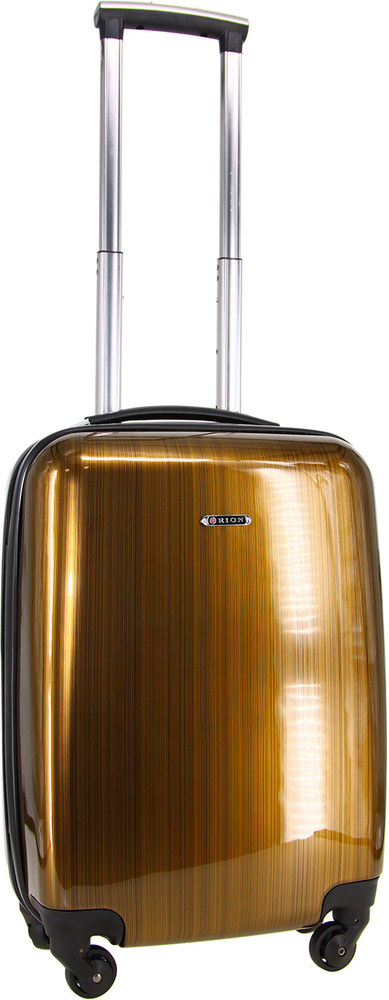 Чемодан Рион+ (RION+) R434, Пластик, 55 см, 41 литра, 4 колеса, S (до ...