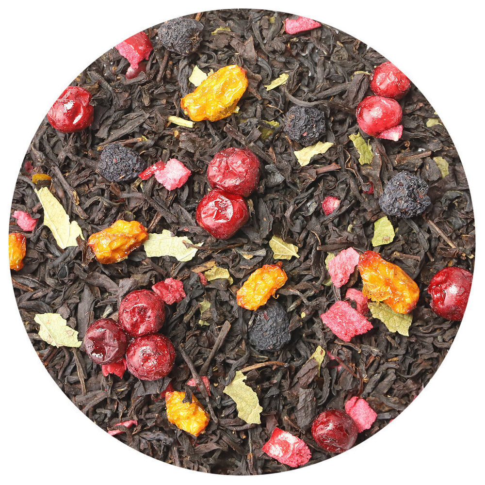 Черный чай Богатырский (Индийский чай, Чай со смородиной, Чай с клюквой) от Подари чай, 500 г  #1