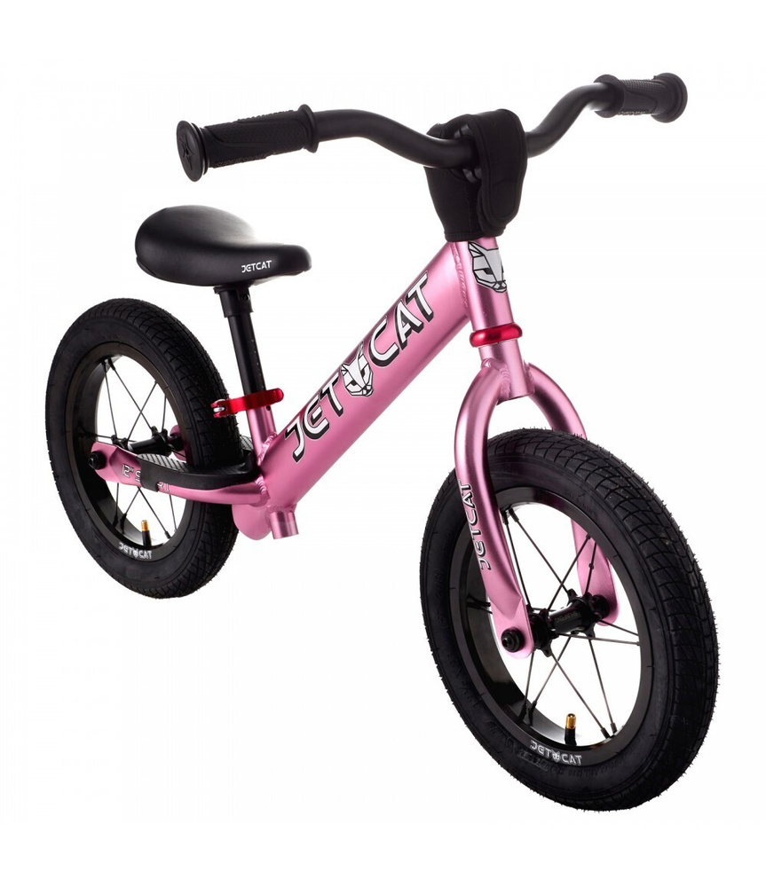 БЕГОВЕЛ JETCAT - 12 SPORT - SL - AIR PRO PINK/RED детский от 1,5 лет #1