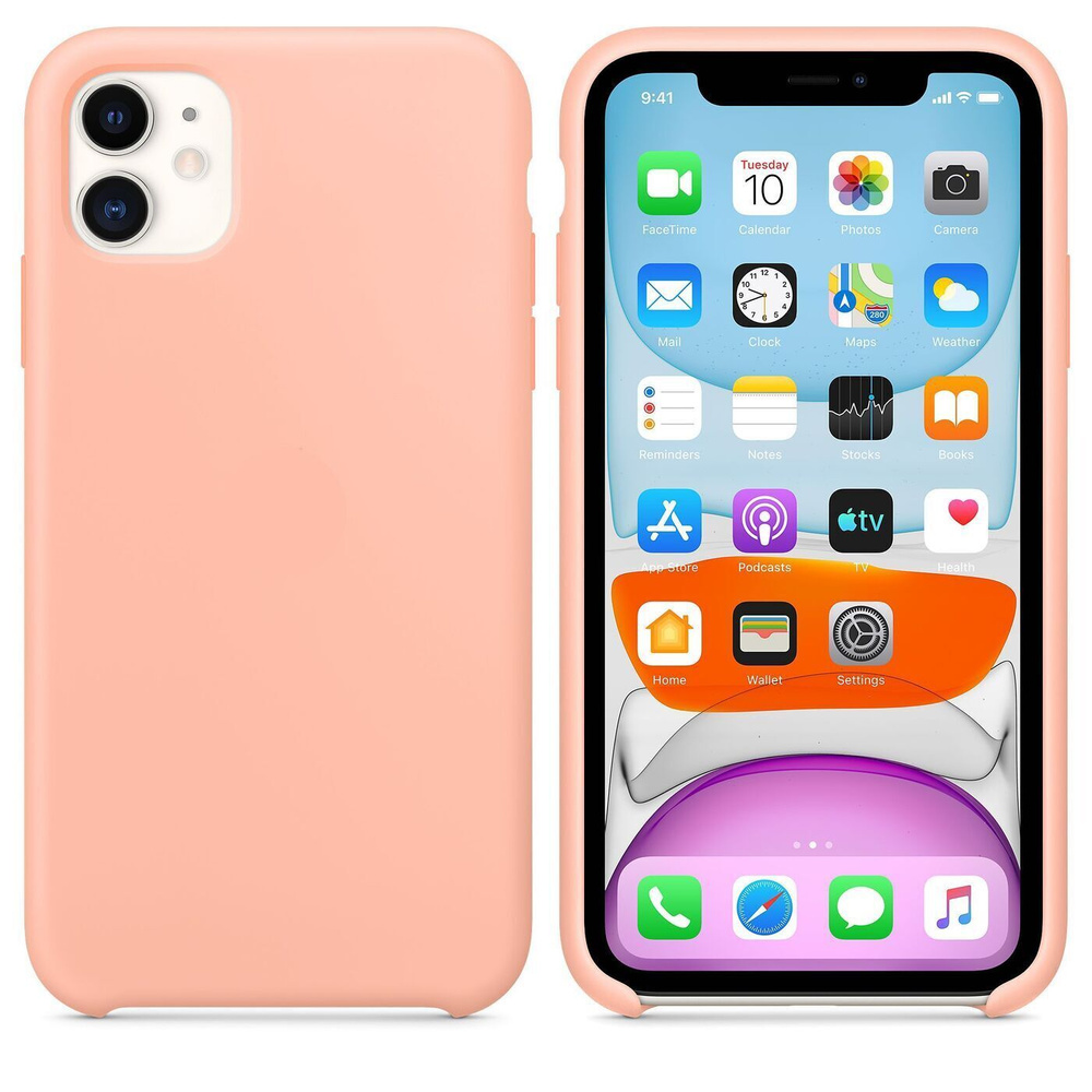 iphone 11 pink apple case