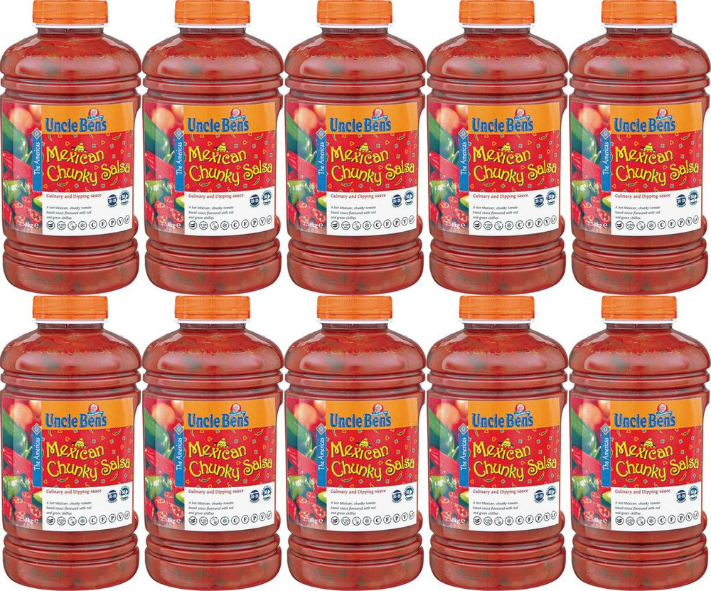 Соус Uncle Bens мексиканский сальса, набор: 10 штук - купить с ...