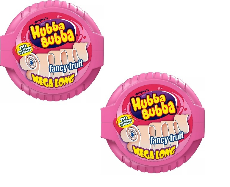 Жевательная резинка Hubba Bubba Mega Long / Хубба Бубба Фруктовый микс 56 г 2 шт  #1