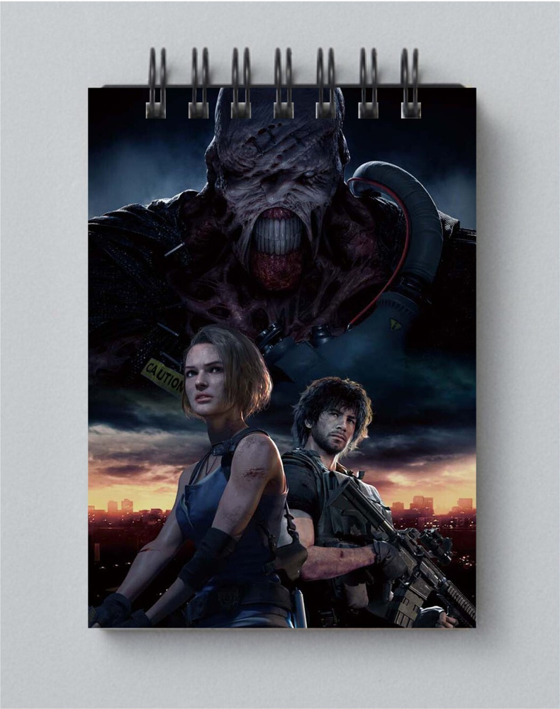 Блокнот MIGOM с принтом А5 "Resident Evil, Резидент Эвил" - 1 - купить ...