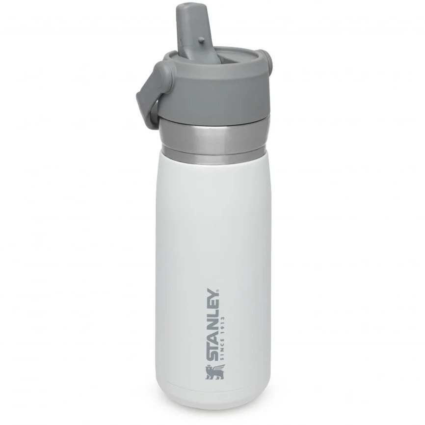 Термобутылка Stanley GO IceFlow Flip Straw 0.65л Белая 10-09697-007 #1