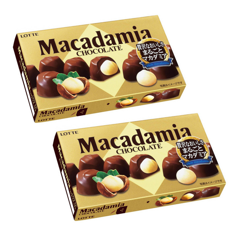 Макадамия орех в шоколаде Lotte (2 шт. по 67 г), Япония #1