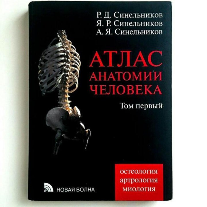 Атлас анатомии человека. Синельников . том 1 . Учебное пособие ...