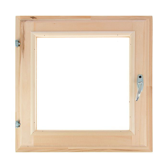 Окно, 50x50см, двойное стекло ЛИПА #1
