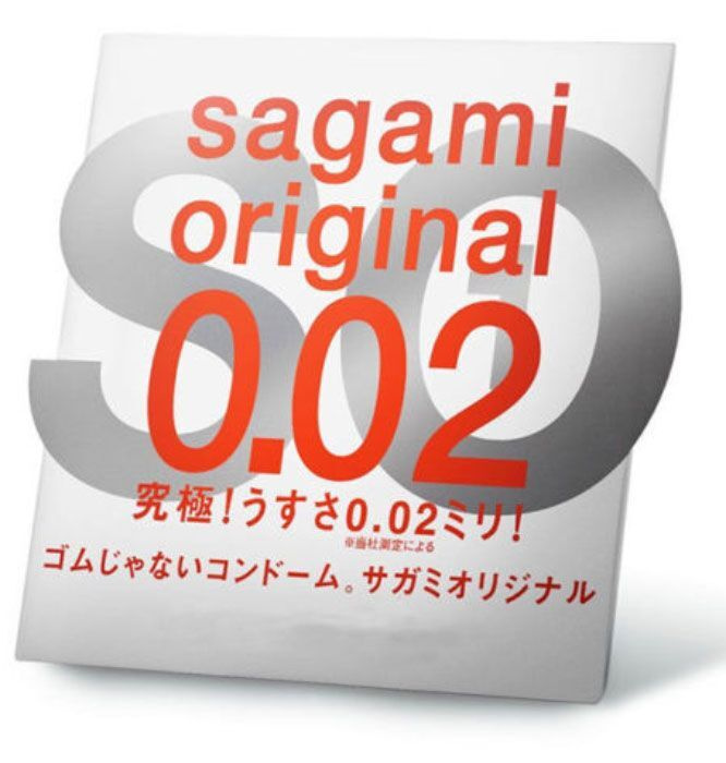 Ультратонкий презерватив Sagami Original 0.02 - 1 шт. #1