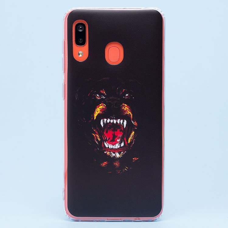 Чехол для Samsung SM-A205F (Galaxy A20), SM-A305F (Galaxy A30) силиконовый (рис.156/015) #1
