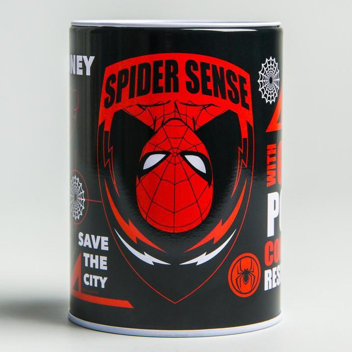 Копилка "Spider sense" 6,5 см х 6,5 см х 12 см #1