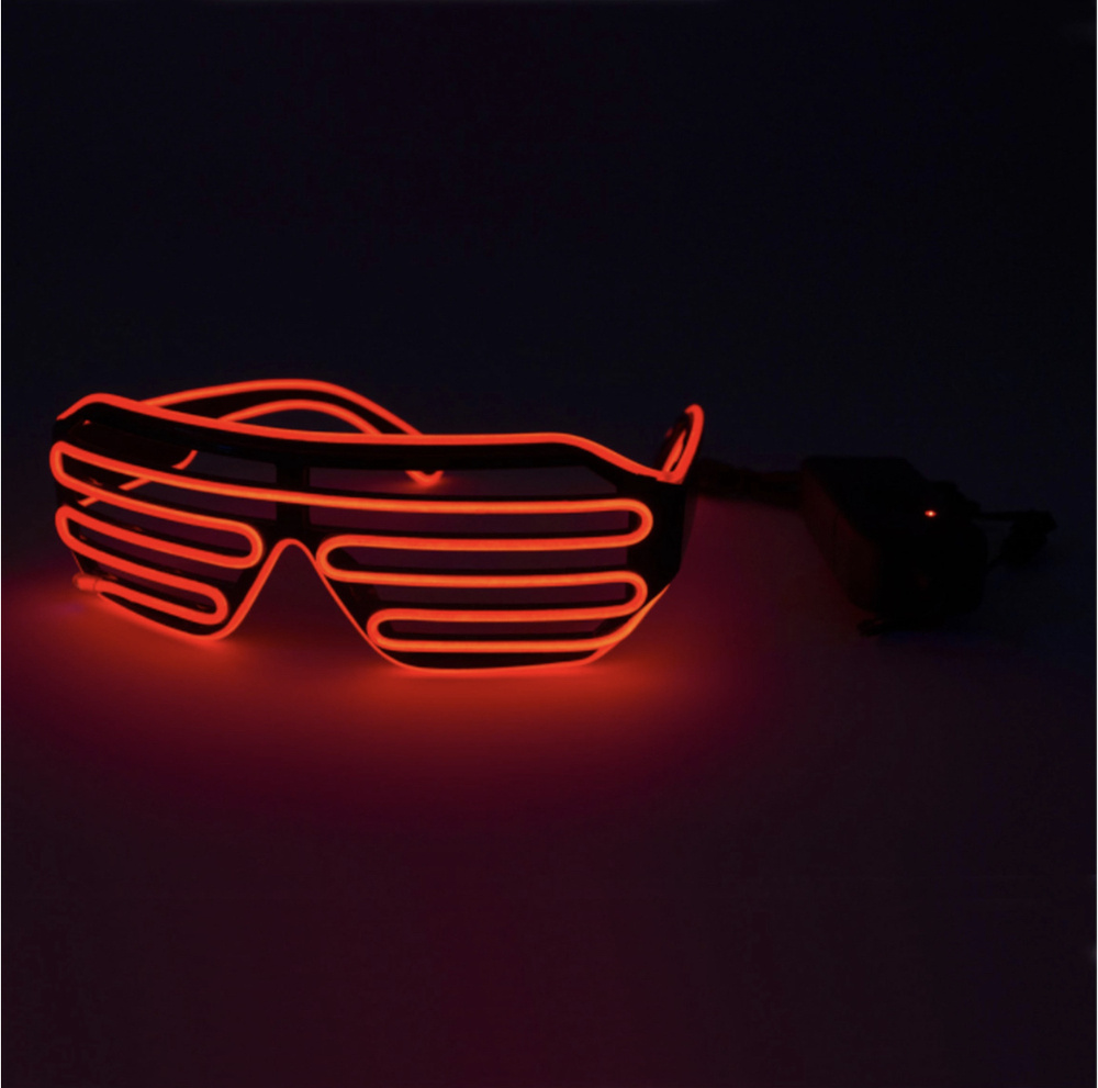 очки cyberpunk светящиеся led светодиодные фото 105