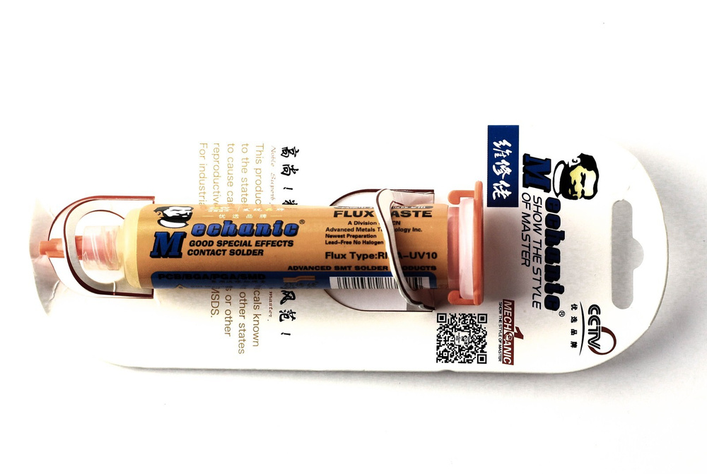 Флюс Mechanic RMA-UV10 10г. - купить с доставкой по выгодным ценам в ...
