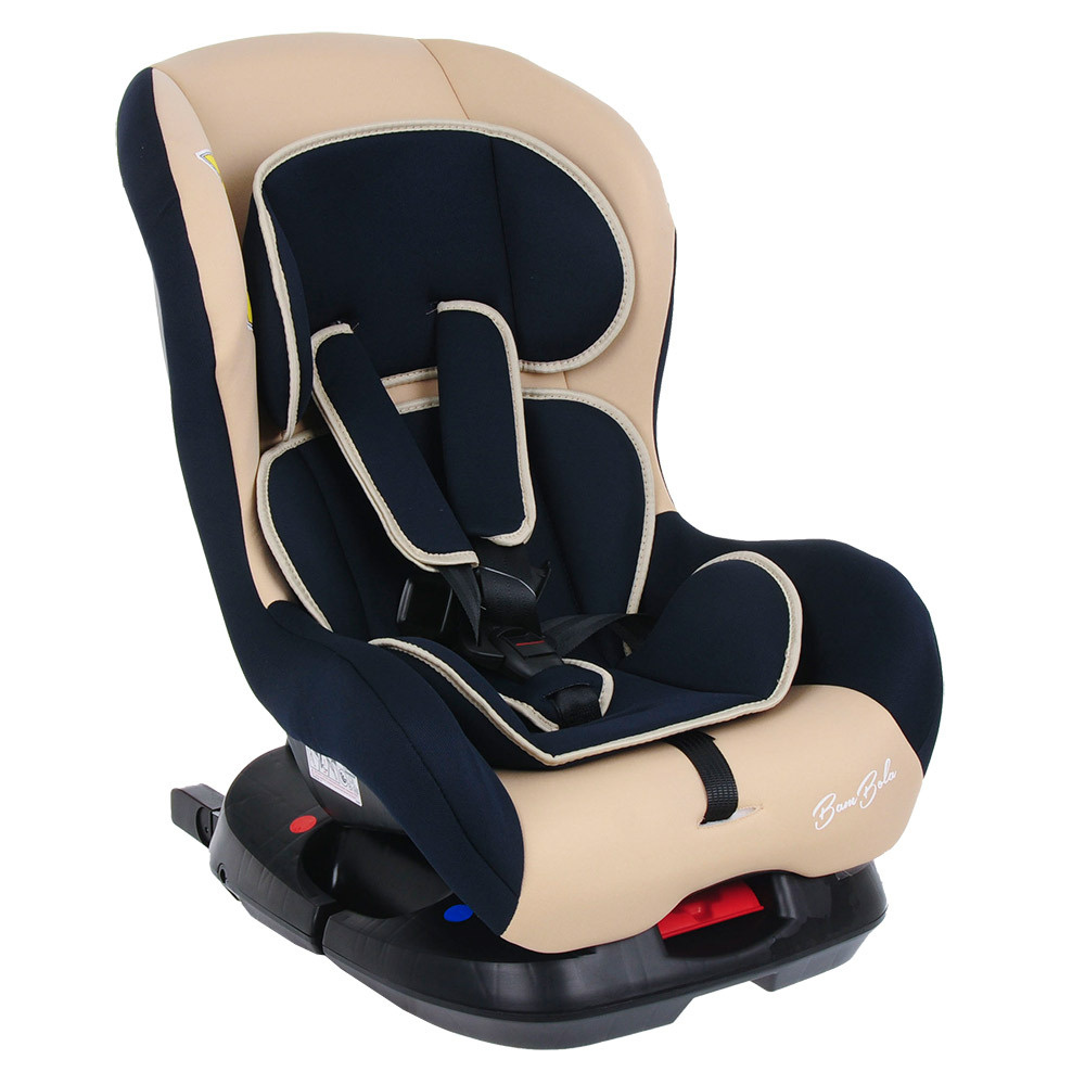 Автокресло детское 0-18, Bambola Bambino, группа 0-1, положение лежа, Isofix, цвет темно-синий  #1