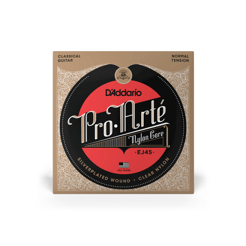 D'Addario EJ45 Normal Струны для классической гитары, серебряная обмотка  #1