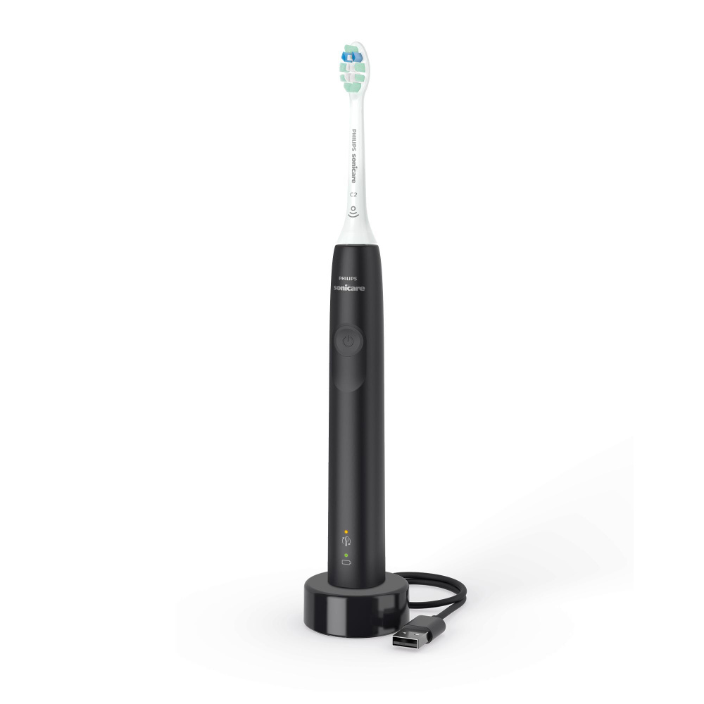 Philips Sonicare Электрическая зубная щетка Sonicare 3100 series HX3671/13, черный, белый  #1