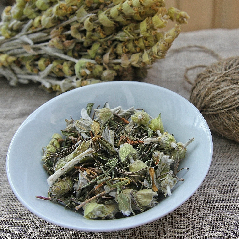 Настоящий крымский травяной сбор "Драйв" Traviattika, бодрящий рассыпной чай листовой (железница крымская, #1