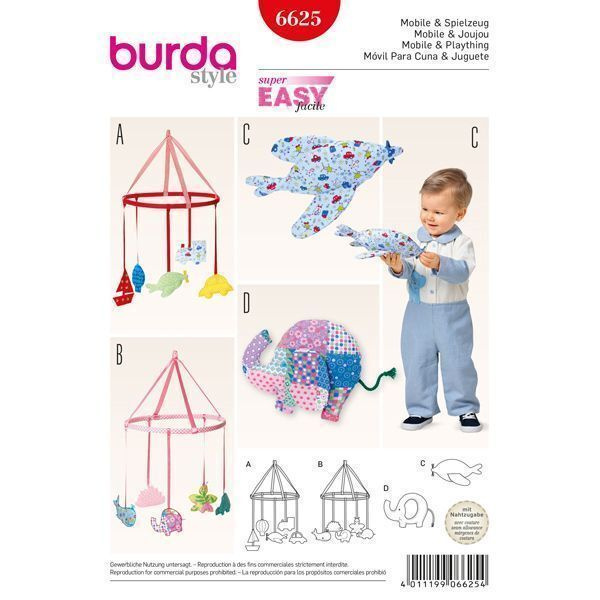 Выкройка Burda (Бурда) 6938 — Брюки, Шорты