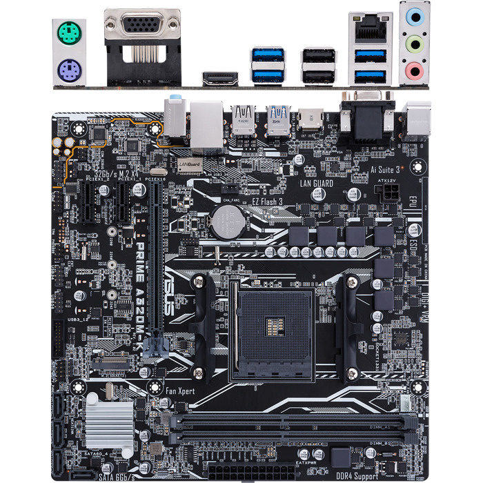 Материнская плата ASUS PRIME A320M-K купить по низкой цене с доставкой ...