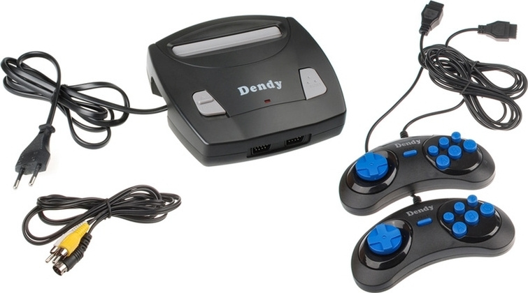 Игровая приставка Dendy Master 300 игр, черный - купить с доставкой по ...
