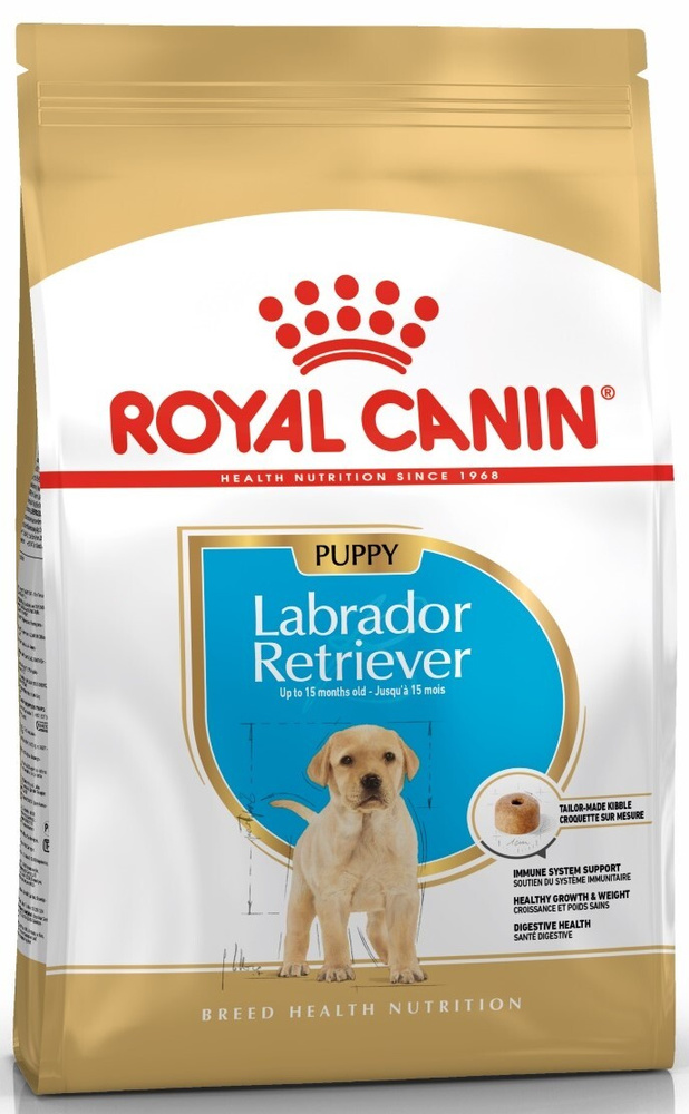 Сухой корм Royal Canin Labrador Retriever Puppy для щенков породы лабрадор, с курицей, 12 кг  #1