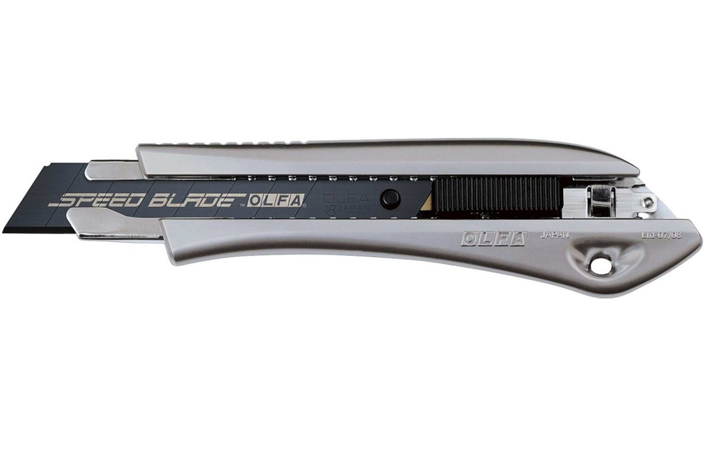 OLFA нож с выдвижным сегментированным лезвием, автофиксатор, 18мм  #1