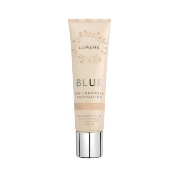 Lumene Тональный крем для лица устойчивый Blur 16ч SPF15 2 Soft Honey #1