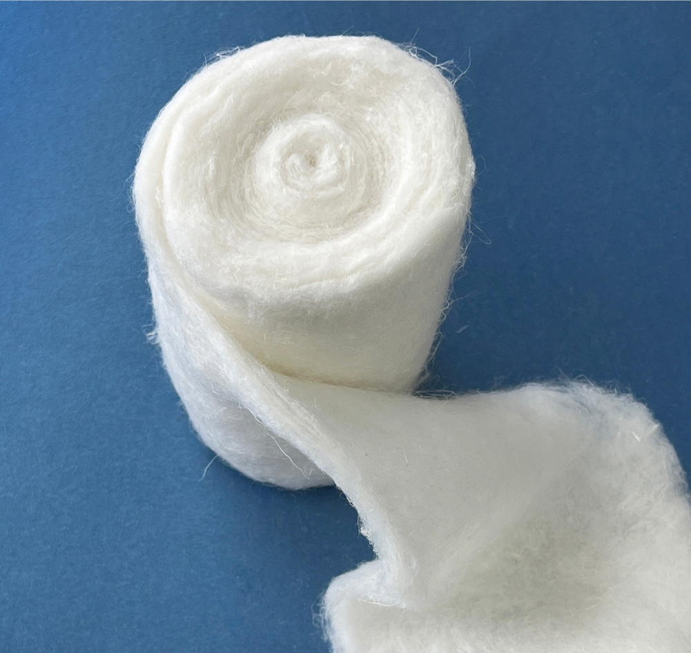 Натуральная льняная вата для творчества, поделок, рукоделия купить на ...