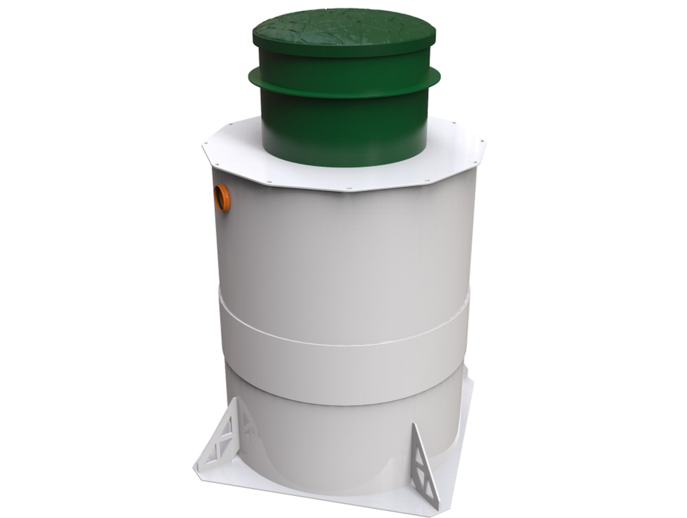 Автономная канализация, септик Zorde-4 с самотечным и принудительным ...