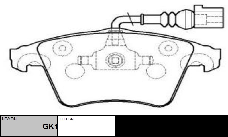 Колодки VW Multivan #1