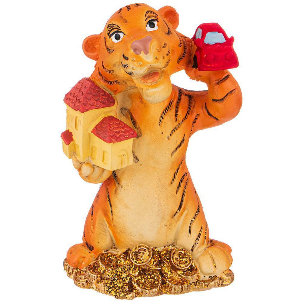Фигурка декоративная Flando фигурка Flando "тигр" 6*4,5*9 см Flando ...