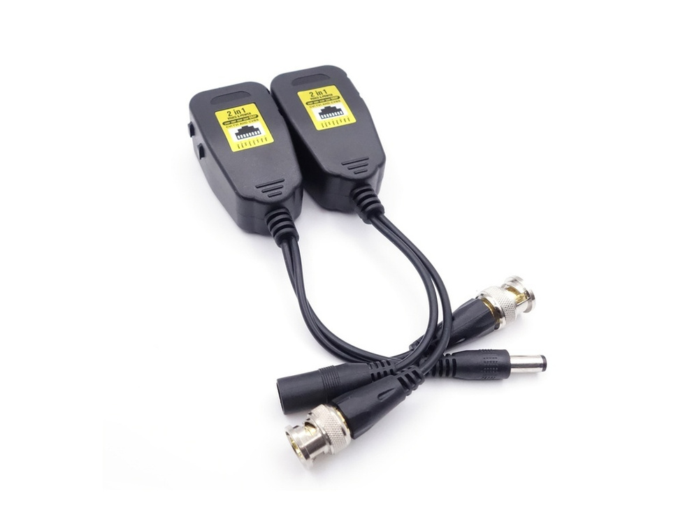 Приемопередатчик пассивный Fiesta BL-1 BNC/DC (до 8 мр по витой паре ...