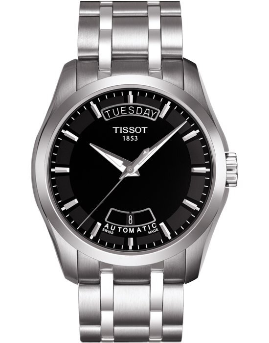 Швейцарские механические часы мужские наручные, с автоподзаводом Tissot Couturier Automatic T035.407.11.051.00, #1