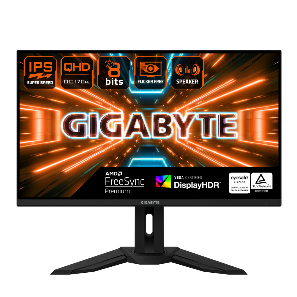 Монитор Gigabyte M32Q-EK Gaming monitor Black (IPS, 2560x1440, 165Hz ...