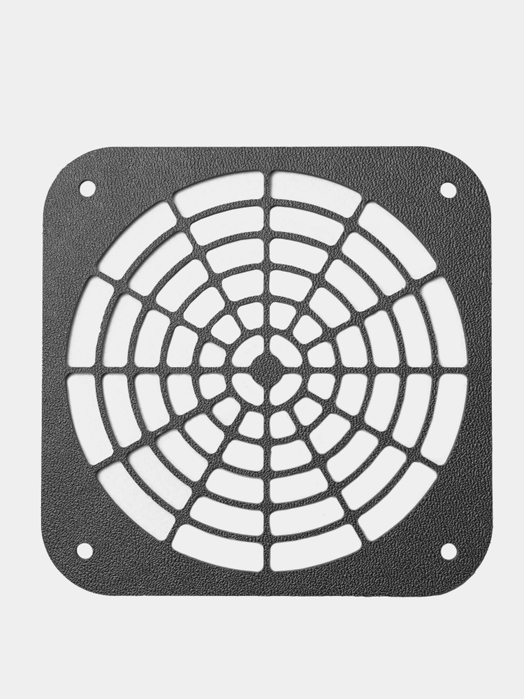 Пластиковая решетка черная для вентилятора, кулера 120 х 120 мм ...