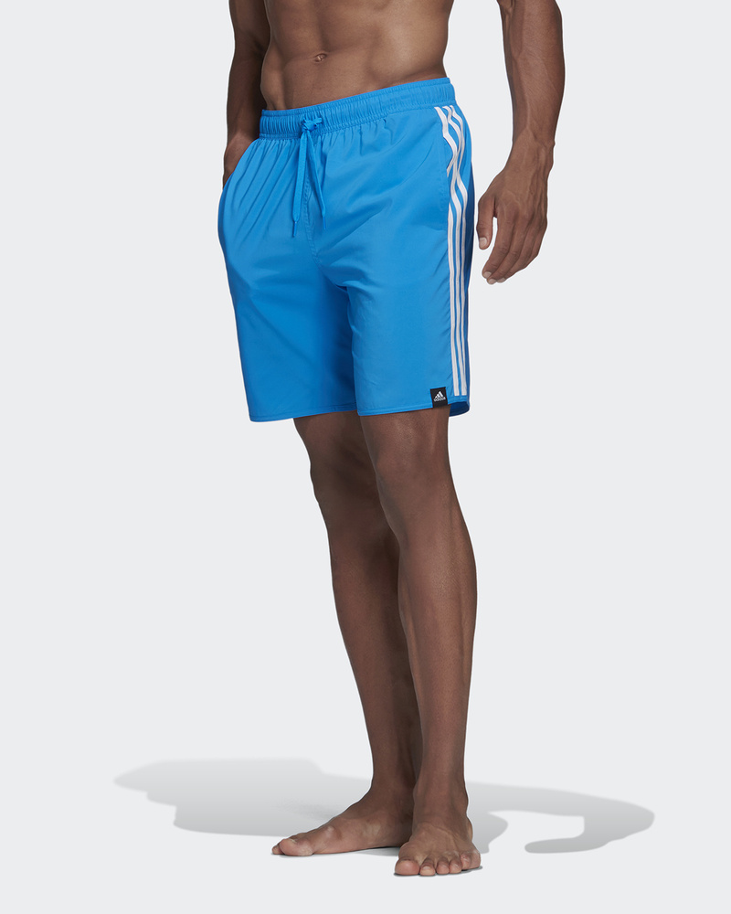 Adidas 3 stripe store swim short