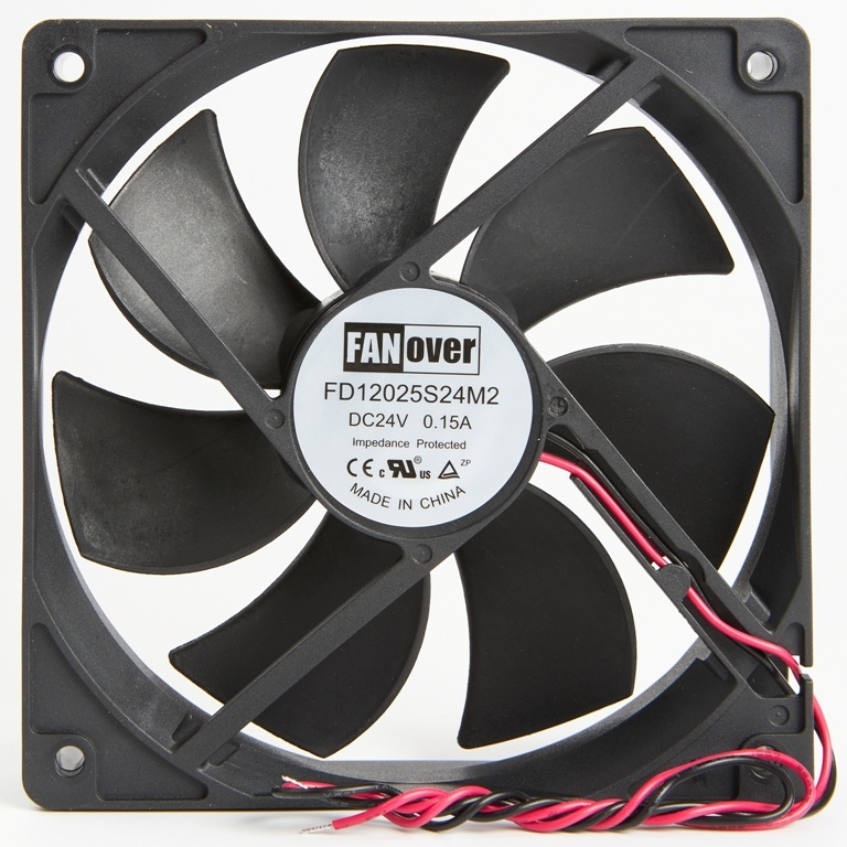вентилятор 120х120х25мм 24В FD12025S24M2 DC (скольжения) FANOVER ...