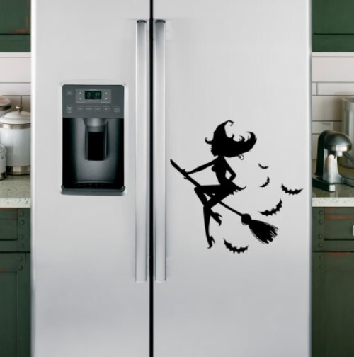 Наклейка на авто ведьмочка на метле - купить по выгодным ценам в ...