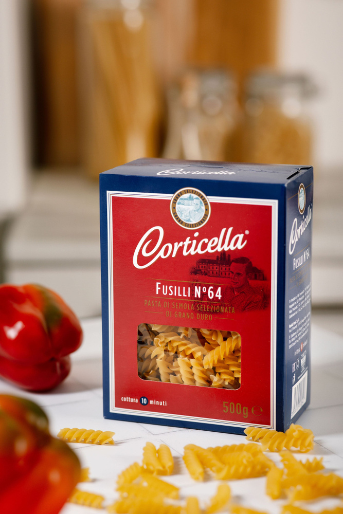 Макароны "Corticella" Fusilli №64 Спирали 500 грамм - купить с ...