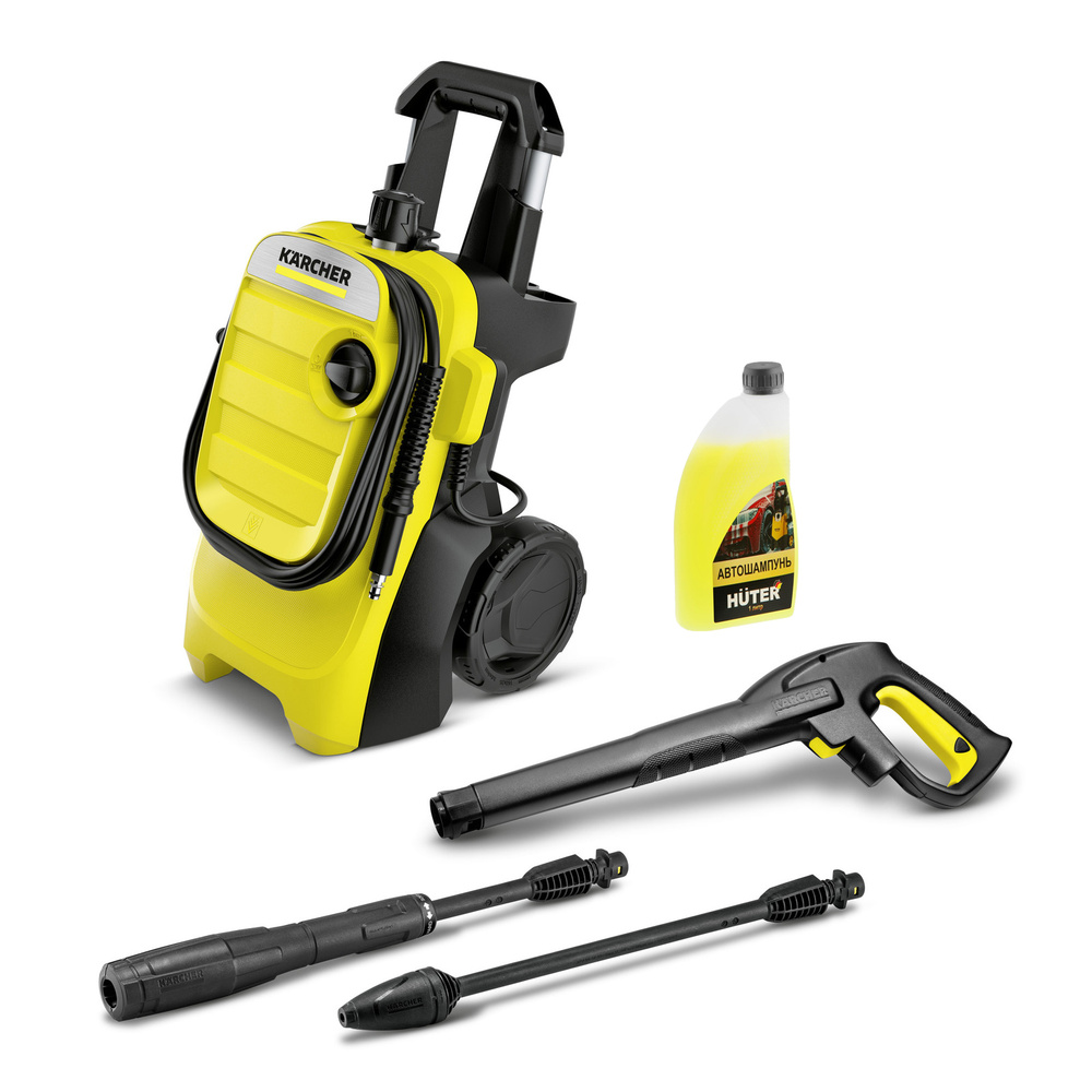 Минимойка высокого давления Karcher K 4 Compact 1.637-500.0 + шампунь  #1