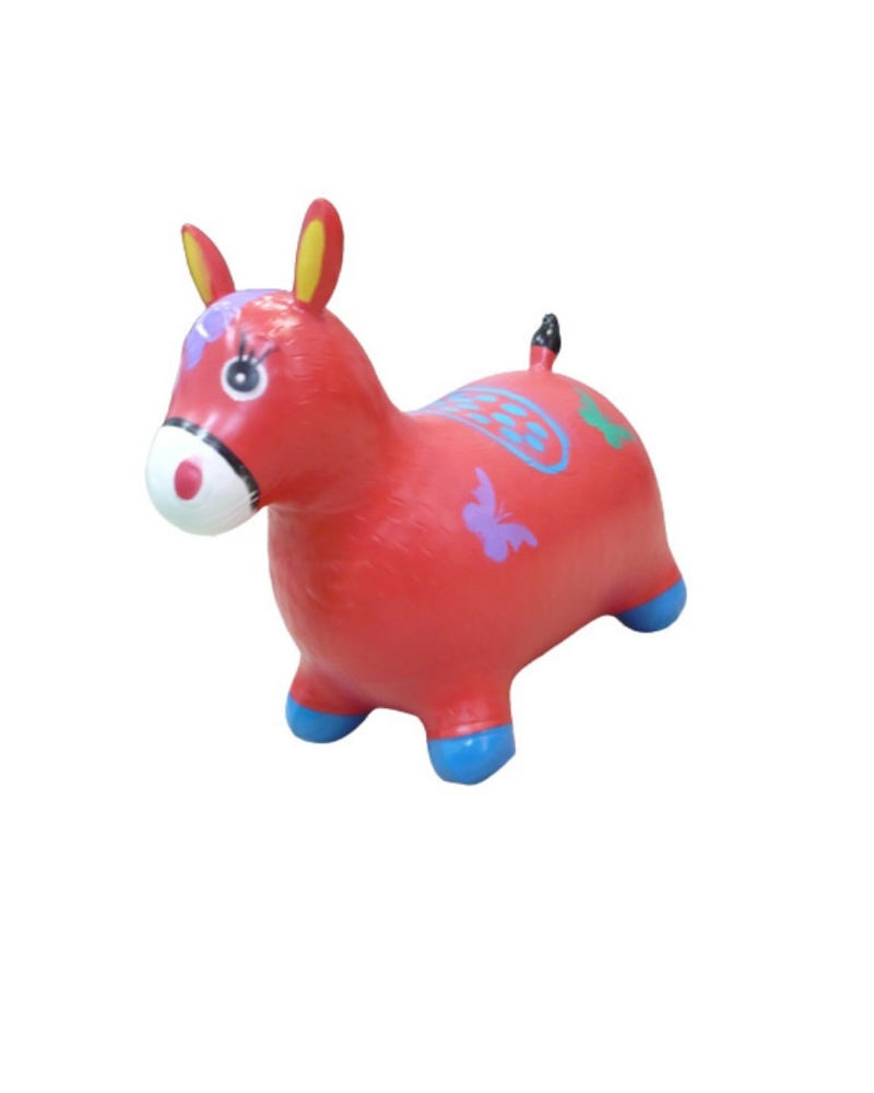 Игрушка Ослик резиновый прыгун музыкальный - купить с доставкой по ...