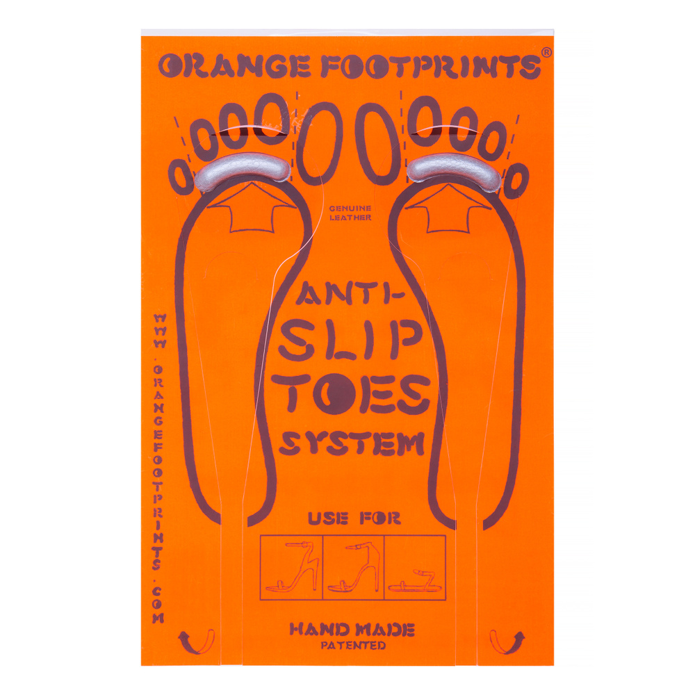 Система против проскальзывания пальцев ног в обуви "ORANGE FOOTPRINTS ...