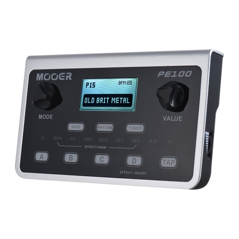 PE100 100-240V,MOOER,Процессор эффектов,Гитарный,Tomshoo - купить с  доставкой по выгодным ценам в интернет-магазине OZON (1085279509)