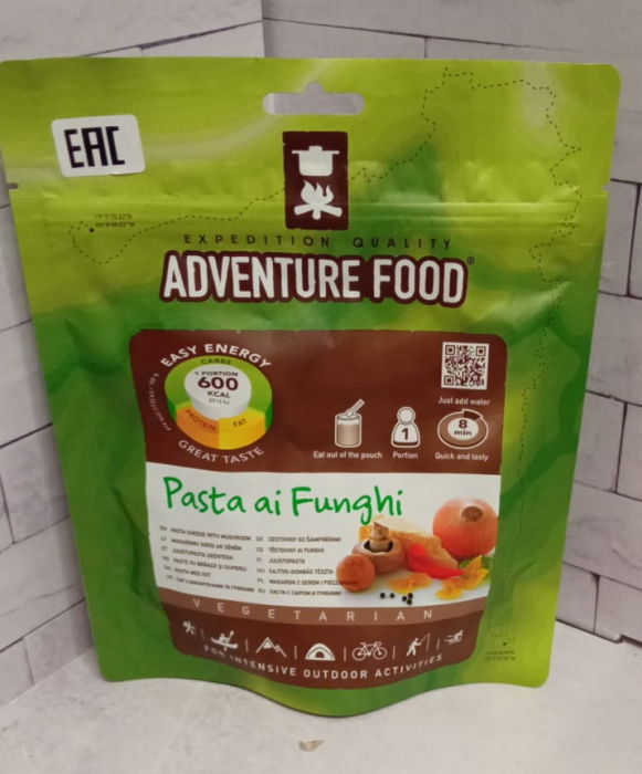 Паста с грибами Adventure Food PASTA AI FUNGHI, 1 упаковка / Готовая ...