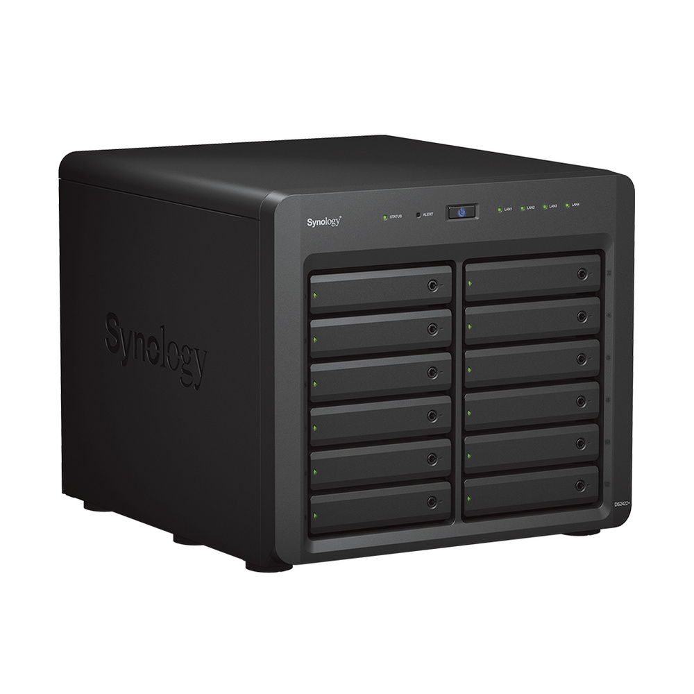 Сетевое хранилище SYNOLOGY DS2422+ - купить по выгодной цене в  интернет-магазине OZON (645036594)