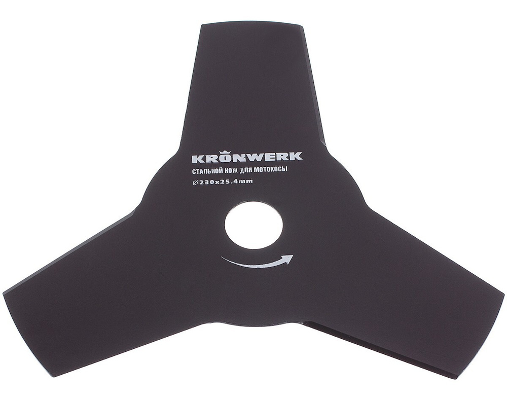 Нож для садового инструмента Нож для триммера, мотокосы 3 лезвия ...
