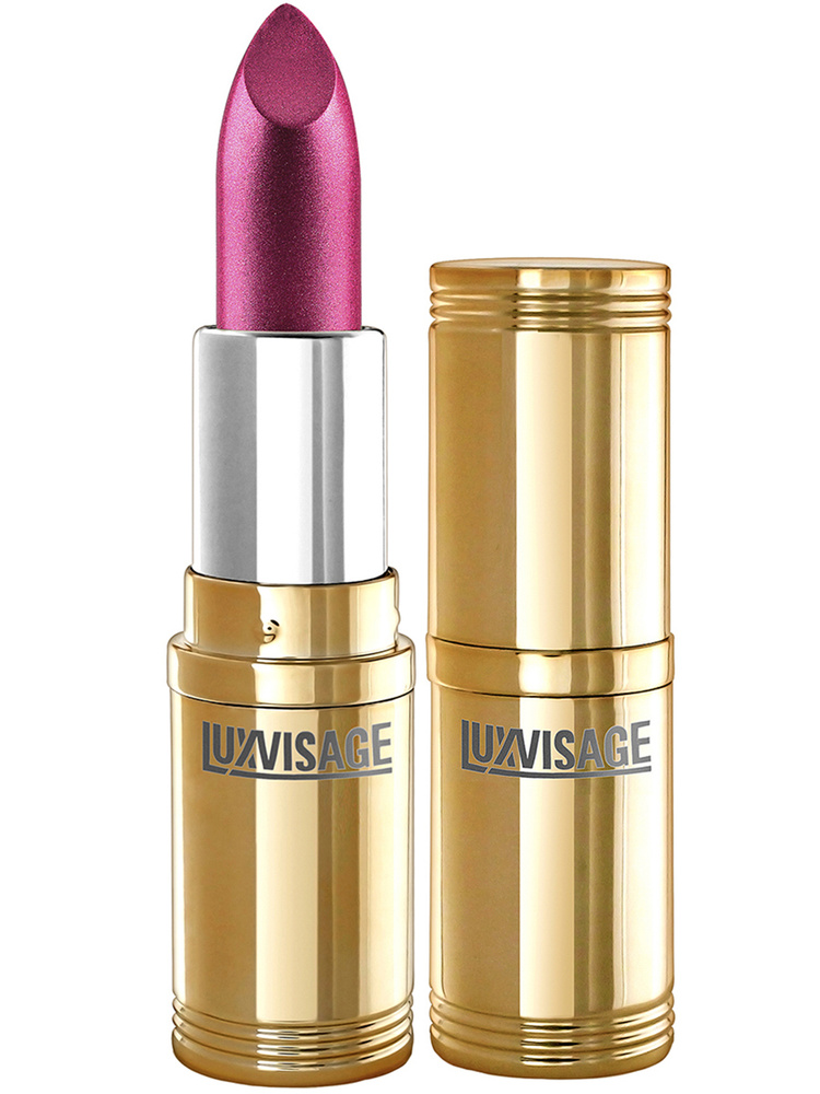 LUXVISAGE Помада для губ Luxvisage перламутровая, тон 36 Бордово-фиолетовый с шиммером  #1