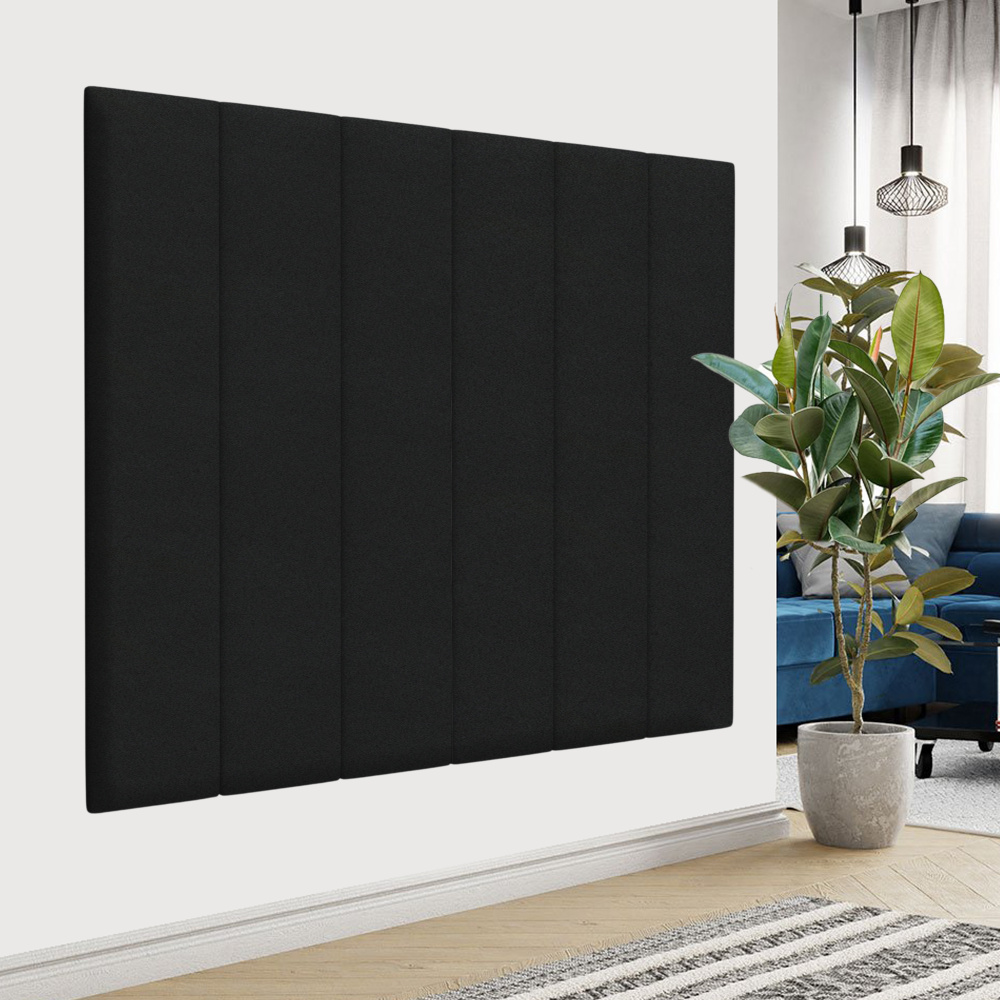 Стеновая панель Velour Black 20х100 см 1 шт. #1