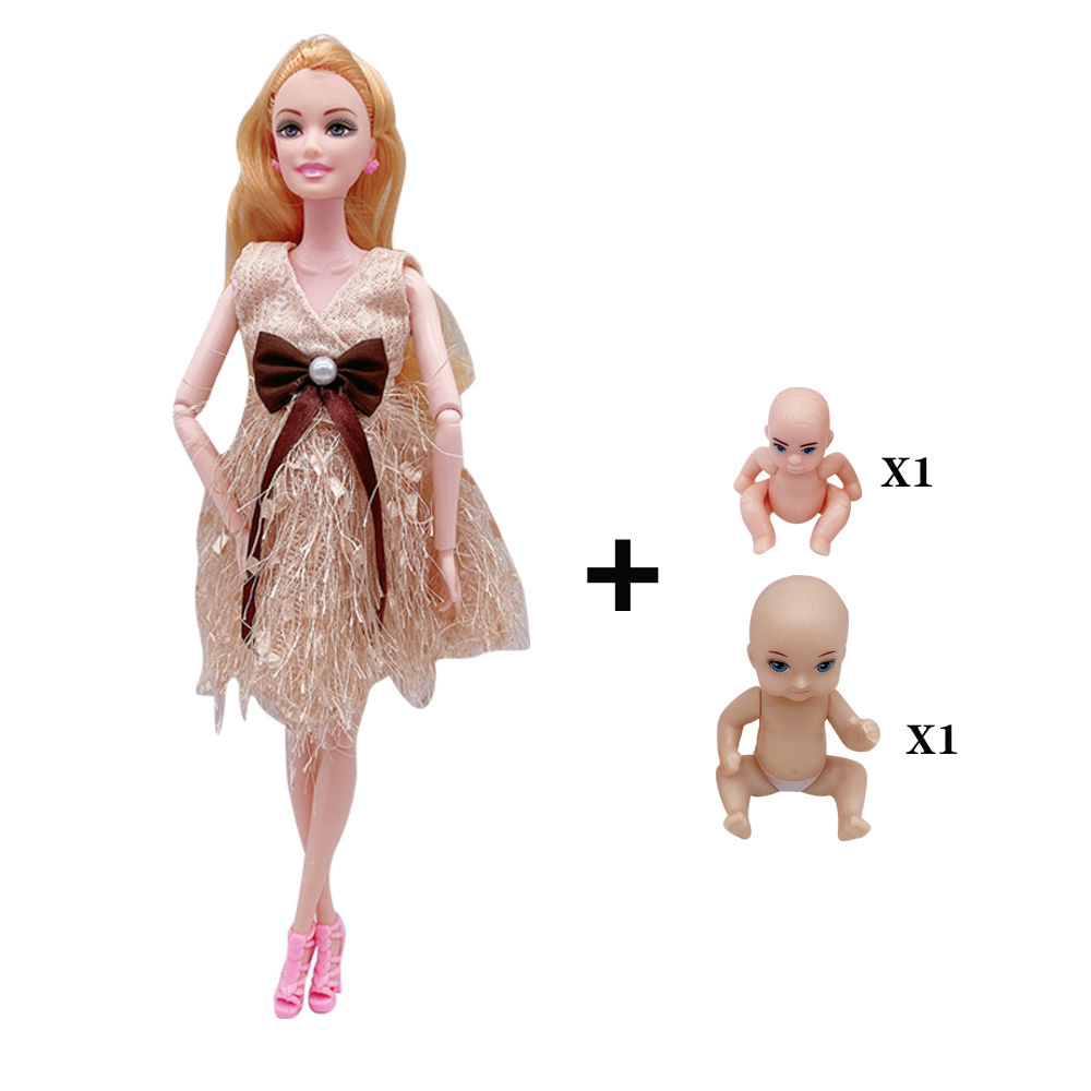 Беременная кукла типа Барби 2 вида A/B купить в интернет-магазине Miramida